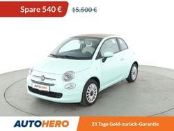 Grün Gebraucht 2020 Fiat 500C Lounge Cabrio | 14.960 € (Etwas zu teuer)