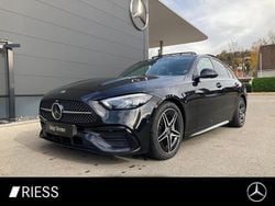 Metalliclack obsidianschwarz Gebraucht 2025 Mercedes C200 AMG Limousine | 45.800 € (Etwas zu teuer)