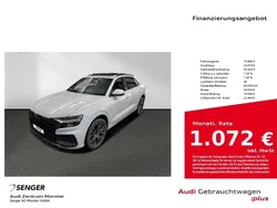 Weiß Gebraucht 2021 Audi Q8 S-Line SUV | 72.680 € (Teuer)