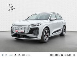 Weiß (gletscherweiß metallic) Gebraucht 2025 Audi Q6 e-tron S-Line SUV | 68.981 € (Superpreis)