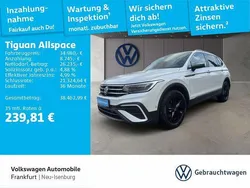 Oryxweiß perlmutteffekt/oryxweiß perlmut (metallic) Gebraucht 2023 VW Tiguan Allspace Life SUV | 34.980 € (Guter Preis)
