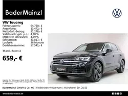 Grenadillschwarz metallic Gebraucht 2024 VW Touareg Elegance SUV | 64.720 € (Guter Preis)