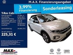 Silber Gebraucht 2024 VW T-Roc Cabriolet Goal Cabrio | 31.469 € (Guter Preis)