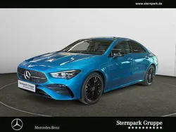 Lack hyperblau Gebraucht 2024 Mercedes CLA200 AMG Coupé | 40.790 € (Etwas zu teuer)