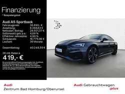 Grau Gebraucht 2022 Audi A5 Sportback Competition Limousine | 36.890 € (Guter Preis)
