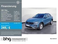 Blau Gebraucht 2022 VW T-Roc Life SUV | 21.990 € (Fairer Preis)