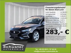 Schwarz Gebraucht 2024 Seat Leon ST FR Kombi | 24.780 € (Guter Preis)