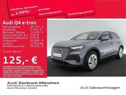 Kieselgrau Gebraucht 2022 Audi Q4 e-tron Comfort SUV | 26.793 € (Etwas zu teuer)