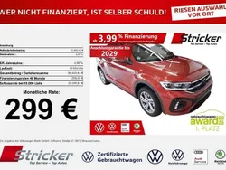 Kings red metallic (metallic) Gebraucht 2024 VW T-Roc Cabriolet R-line Cabrio | 30.949 € (Superpreis)