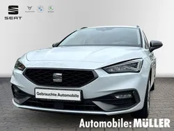 Nevada weiß Gebraucht 2024 Seat Leon FR Limousine | 26.899 € (Fairer Preis)