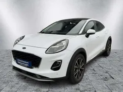 Frozen white weiß Gebraucht 2022 Ford Puma Titanium X SUV | 20.390 € (Fairer Preis)