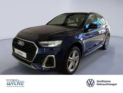 Blau Gebraucht 2022 Audi Q5 S-Line SUV | 37.990 € (Guter Preis)