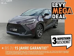 Dunkel amethyst metallic/ dach schwarz Gebraucht 2024 Toyota C-HR Team SUV | 26.959 € (Superpreis)