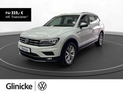 Pure white Gebraucht 2021 VW Tiguan Allspace Highline SUV | 29.980 € (Superpreis)
