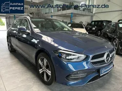 Blau Gebraucht 2023 Mercedes C300e Kombi | 41.789 € (Fairer Preis)
