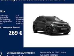 Schwarz Neu 2025 VW T-Roc R-line SUV | 39.990 € (Fairer Preis)
