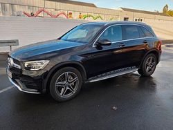 Schwarz Gebraucht 2020 Mercedes GLC220 AMG line SUV | 38.425 € (Etwas zu teuer)