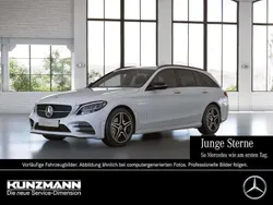 Polarweiss Gebraucht 2021 Mercedes C220 AMG Kombi | 25.836 € (Guter Preis)