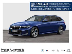 Blau Gebraucht 2024 BMW 330e M Sport Kombi | 46.900 € (Fairer Preis)