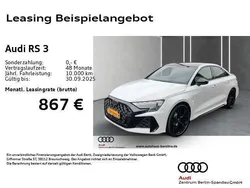 Weiß Neu 2025 Audi RS3 Sport Kleinwagen | 71.888 €