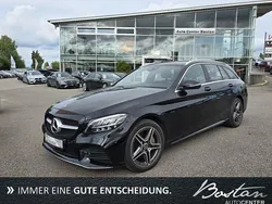 Schwarz Gebraucht 2021 Mercedes C300e Business Kombi | 25.900 € (Guter Preis)