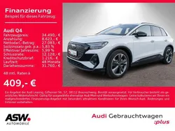 Gletscherweiß metallic Gebraucht 2023 Audi Q4 e-tron Ambiente SUV | 34.490 € (Superpreis)