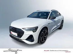 Weiß Gebraucht 2021 Audi e-tron Sportback S-Line SUV | 44.490 € (Etwas zu teuer)