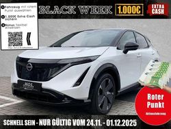Pearl white / pearl black Gebraucht 2024 Nissan Ariya Evolve SUV | 47.990 € (Fairer Preis)