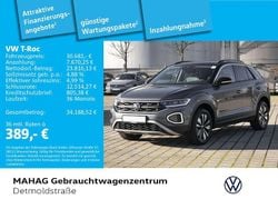 Indiumgrau metallic/schwarz Gebraucht 2025 VW T-Roc Life SUV | 30.681 € (Superpreis)