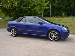 Blau metallic Gebraucht 2003 Opel Astra Cabriolet Cabrio | 7.000 €