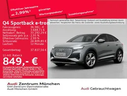 Taifungrau metallic Gebraucht 2022 Audi Q4 e-tron S-Line SUV | 36.981 €
