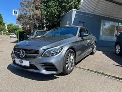 Grau Gebraucht 2018 Mercedes C200 AMG line Coupé | 24.500 € (Guter Preis)