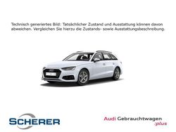 Gletscherweiß metallic (metallic) Gebraucht 2022 Audi A4 Basis Kombi | 24.250 € (Fairer Preis)