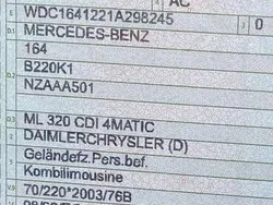 Gebraucht 2007 Mercedes ML320 SUV | 7.777 € (Fairer Preis)