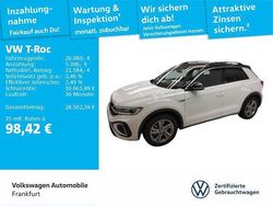 Pure white/schwarz Gebraucht 2024 VW T-Roc R-line SUV | 26.980 € (Fairer Preis)
