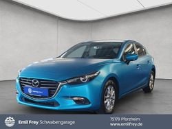 Blau Gebraucht 2019 Mazda 3 Exclusive-Line Limousine | 15.850 € (Fairer Preis)