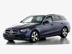Metalliclack sodalithblau (metallic) Gebraucht 2023 Mercedes C220 Avantgarde Kombi | 34.799 € (Fairer Preis)