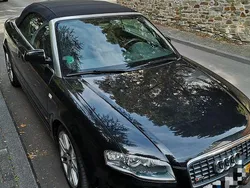 Schwarz Gebraucht 2009 Audi A4 Cabriolet Performance Cabrio | 9.600 € (Teuer)