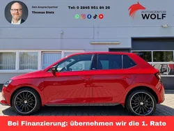 Rot Gebraucht 2021 Skoda Fabia Monte Carlo Limousine | 16.155 € (Fairer Preis)