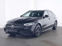 Metalliclack obsidianschwarz Gebraucht 2024 Mercedes C200 Advanced Kombi | 41.710 € (Fairer Preis)