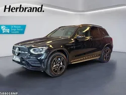 Schwarz Gebraucht 2022 Mercedes GLC300e AMG line SUV | 41.690 € (Teuer)