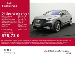 Taifungrau metallic Gebraucht 2022 Audi Q4 e-tron S-Line SUV | 42.380 € (Fairer Preis)