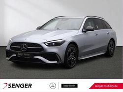 Lack hightechsilber Gebraucht 2024 Mercedes C300e AMG Kombi | 45.820 € (Etwas zu teuer)