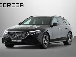 Metalliclack obsidianschwarz Gebraucht 2024 Mercedes E220 AMG Kombi | 60.990 € (Teuer)