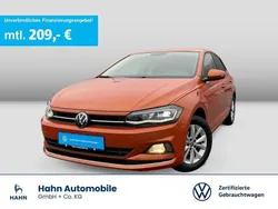 Energetic orange metallic Gebraucht 2021 VW Polo Highline Limousine | 16.495 € (Guter Preis)