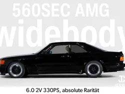 Schwarz Gebraucht 1990 Mercedes 560 AMG Coupé | 369.000 €