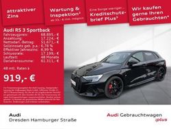 Mythosschwarz metallic Gebraucht 2025 Audi RS3 Sportback Ambiente Kleinwagen | 69.990 € (Fairer Preis)