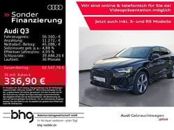 Schwarz Gebraucht 2025 Audi Q3 Sportback S-Line SUV | 56.360 €