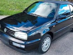 Schwarz Gebraucht 1996 VW Golf Cabriolet Cabrio | 5.000 €
