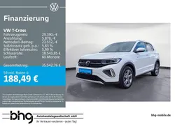 Weiß Gebraucht 2024 VW T-Cross R-line SUV | 29.390 € (Etwas zu teuer)